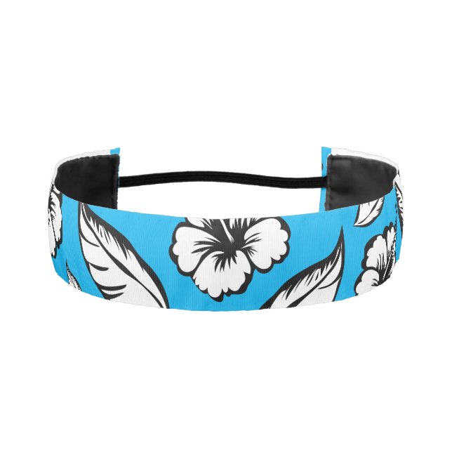 Cinta Para La Cabeza Hibiscus Floral Tie Headband (Anverso)