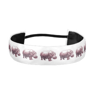 Cinta Para La Cabeza Hippopotamus