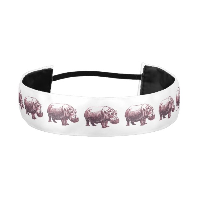 Cinta Para La Cabeza Hippopotamus (Anverso)