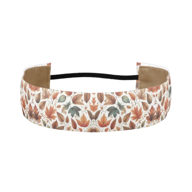 Cinta Para La Cabeza Hojas en caída (Anverso)