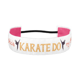 Cinta Para La Cabeza Karate Girl Dojo Life Personalized Gift