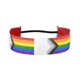 Cinta Para La Cabeza La bandera del orgullo progresista de SlipperyJoe'