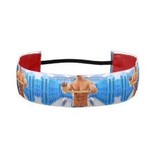Cinta Para La Cabeza La camiseta sin mangas de SlipperyJoe hombre muscu