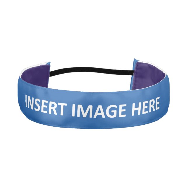 Cinta Para La Cabeza La plantilla gruesa de encargo de la venda hace (Anverso)