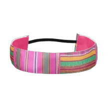 Lazo para el cabello con estampado africano