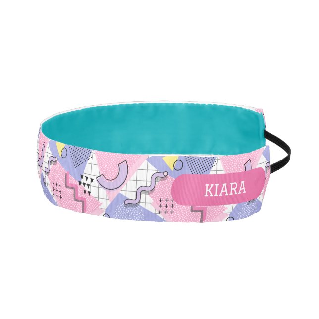 Cinta Para La Cabeza Lílago rosa activo de Memphis 80 (Derecha)