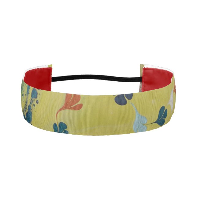 Cinta Para La Cabeza Lime Tracks Non-Slip Headbands (Anverso)