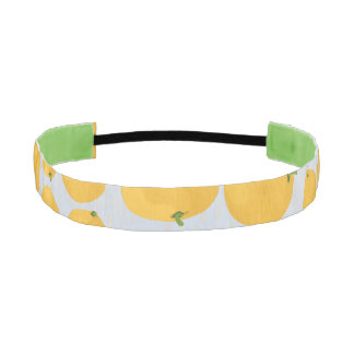 Cinta para la cabeza linda con diseño de mandarina