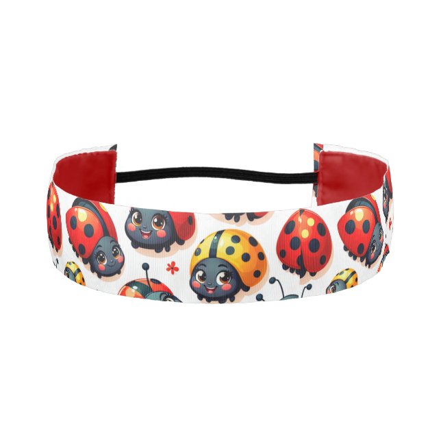Cinta Para La Cabeza Lovely Ladybugs (Anverso)