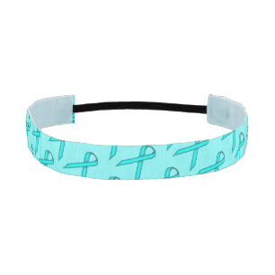 Cinta Para La Cabeza Lt Blue/Verde azulada Standard Ribbon por Kenneth