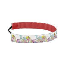 Maravillas rosas, amarillas y azules acuarela