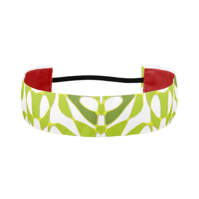 Cinta Para La Cabeza Mazipoodles Neuro Art- Aguacate Pear Spinach Green (Anverso)