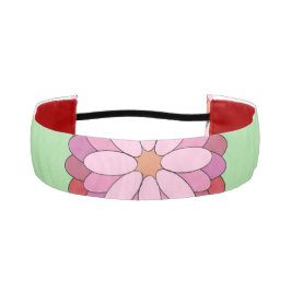 Cinta Para La Cabeza Medallero asiático pastel rosado