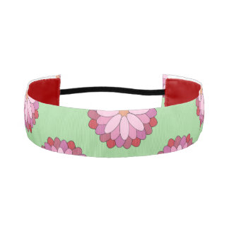 Cinta Para La Cabeza Medallero asiático pastel rosado