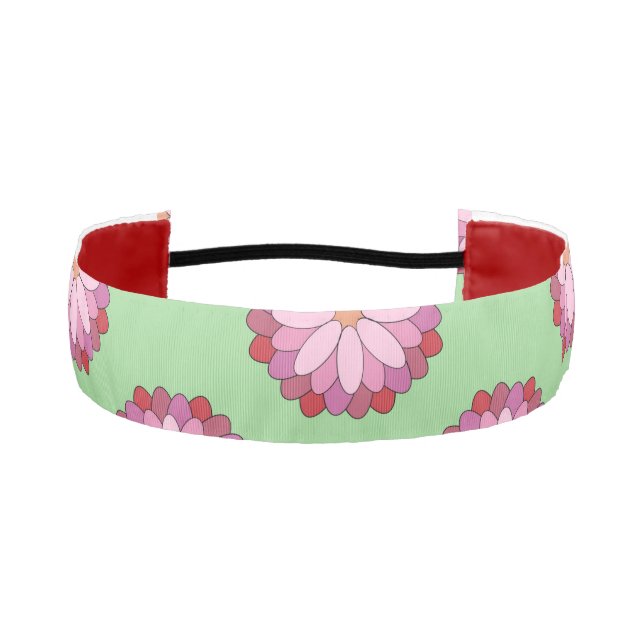 Cinta Para La Cabeza Medallero asiático pastel rosado (Anverso)