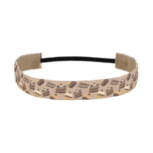 Cinta Para La Cabeza Modelo 3 del chocolate y de los pasteles