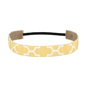 Cinta Para La Cabeza Modelo amarillo de Quatrefoil