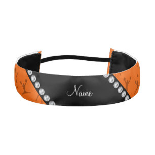 Cinta Para La Cabeza Modelo anaranjado conocido personalizado de la