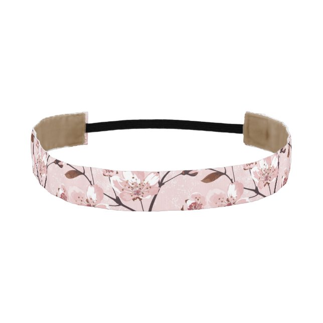 Cinta Para La Cabeza Modelo de flores de la flor de cerezo (Anverso)