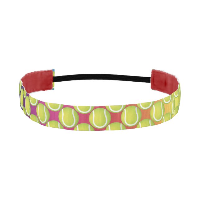 Cinta Para La Cabeza Modelo de la pelota de tenis (Anverso)