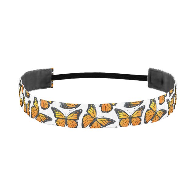 Cinta Para La Cabeza Modelo de mariposa de monarca (Anverso)