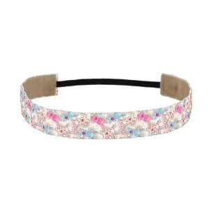 Cinta Para La Cabeza Modelo del niño de Kawaii con Doodles lindos