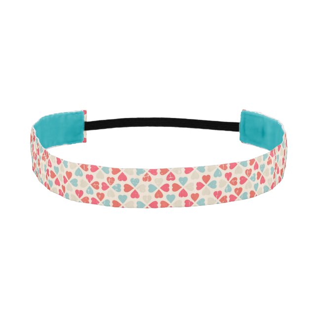 Cinta Para La Cabeza Modelo retro del el día de San Valentín (Anverso)