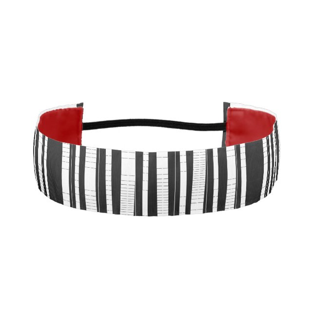 Cinta Para La Cabeza Modern Vertical Stripes Pattern (Anverso)