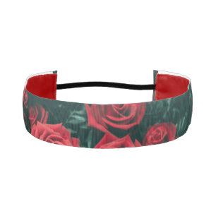 Cinta Para La Cabeza Montón de rosas rojas