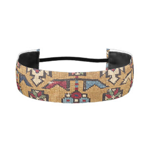 Cinta Para La Cabeza Mustard Khyrdagyd, color rojo oscuro del siglo XIX