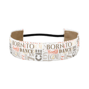 Cinta Para La Cabeza Nacido en Dance Brown ID277