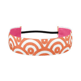 Cinta Para La Cabeza Naranja moda 60