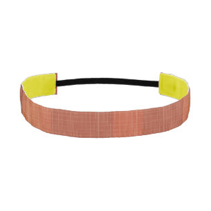 Cinta Para La Cabeza Naranja Rústico Otoño Otoño Tartán Wrapping P