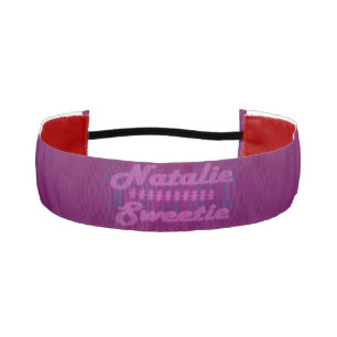 Cinta Para La Cabeza Natalie Sweetie diseño morado profundo
