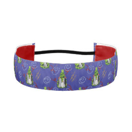 Cinta Para La Cabeza Navidad de pingüino