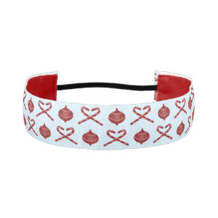 Cinta Para La Cabeza Navidades de cachorro Candy Cane Bows