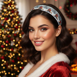 Cinta Para La Cabeza Navidades de Cute Whimsical Raccoon