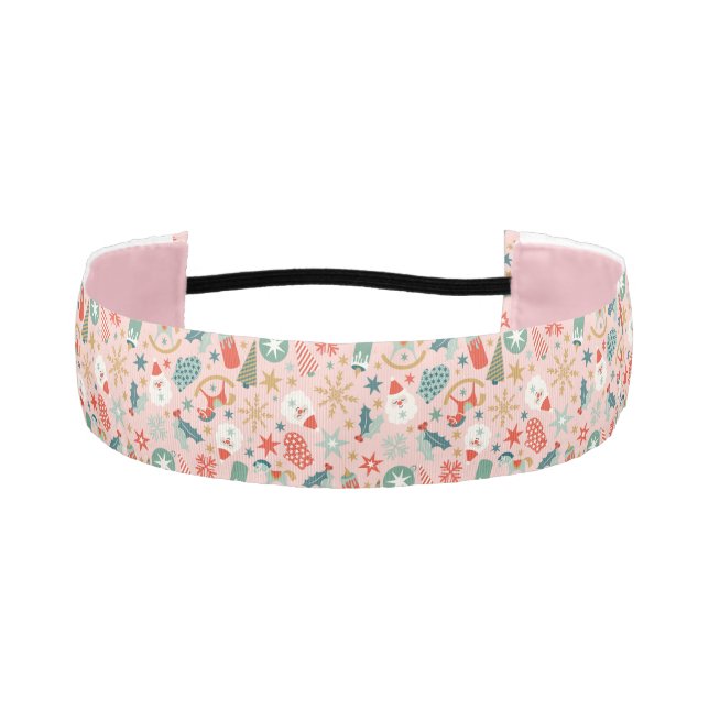 Cinta Para La Cabeza Navidades Retro Pastel (Anverso)