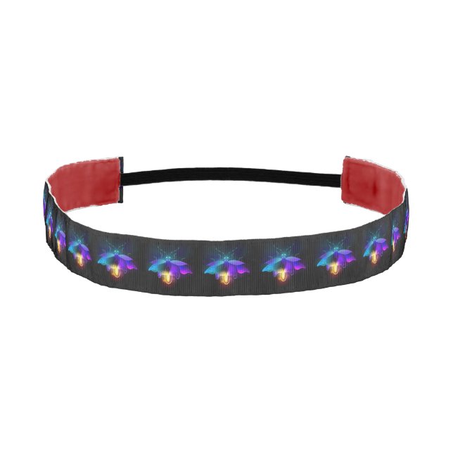 Cinta Para La Cabeza Neon Firefly en negro (Anverso)