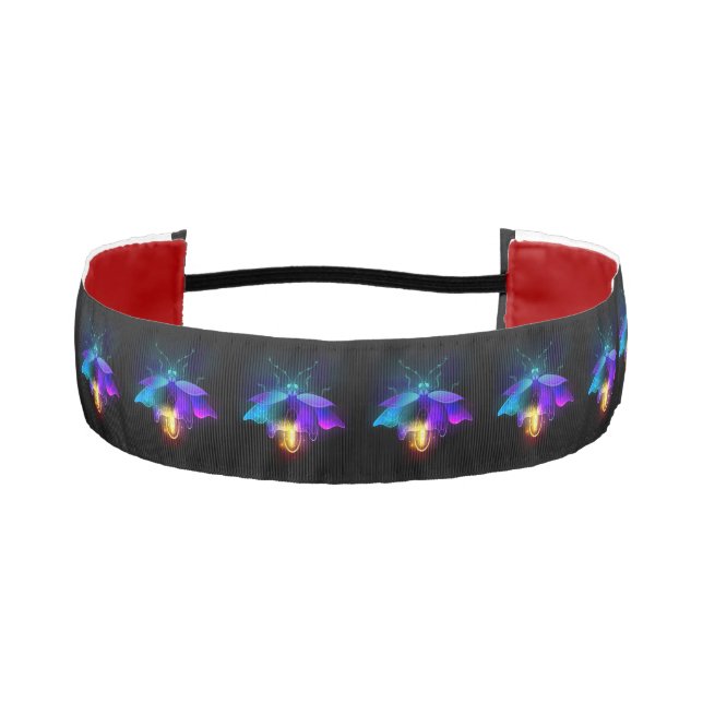 Cinta Para La Cabeza Neon Firefly en negro (Anverso)