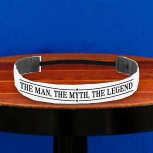 Cinta Para La Cabeza Nombre Personalizado El Hombre El Mito La Leyenda