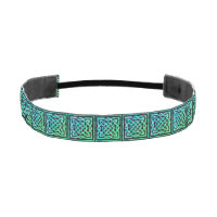 Nudo Celta - Verde Azul cuadrado