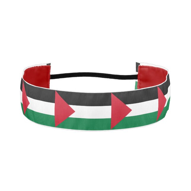 Cinta Para La Cabeza oficialmente bandera del Estado de Palestina (Anverso)