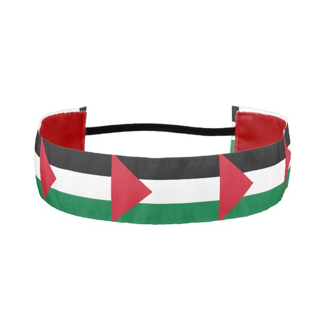 Cinta Para La Cabeza oficialmente bandera del Estado de Palestina (Anverso)