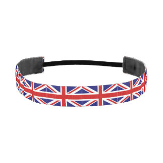 Cinta Para La Cabeza Orgullo británico del inglés de la bandera de
