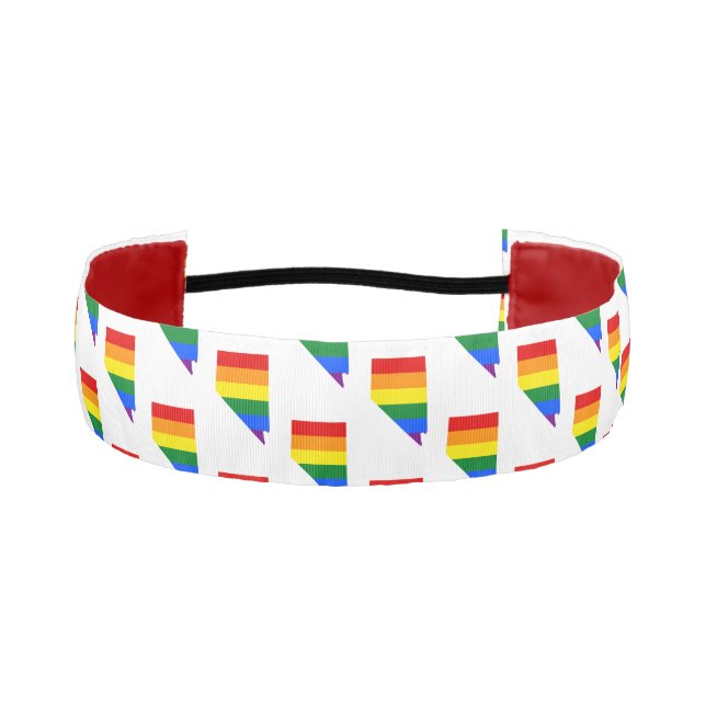 CINTA PARA LA CABEZA ORGULLO LGBTQ NEVADA (Anverso)