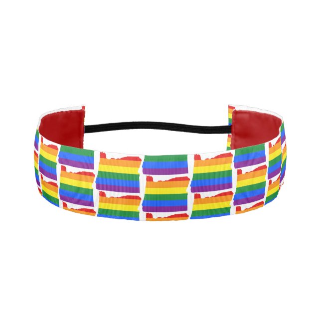CINTA PARA LA CABEZA ORGULLO LGBTQ OREGON (Anverso)