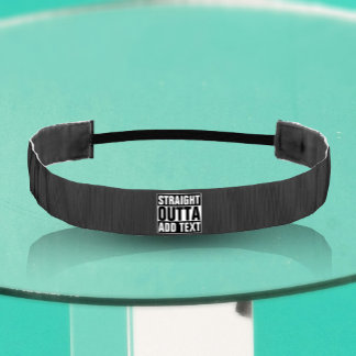 Cinta Para La Cabeza OUTTA DIRECTA - agrega tu texto aquí/crea el propi