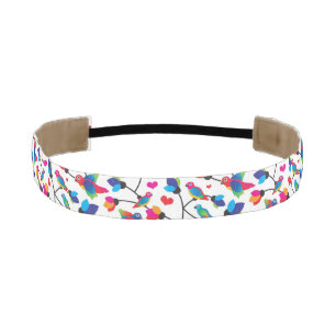 Cinta Para La Cabeza pájaro colorido lindo del loro