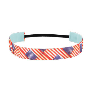 Cinta Para La Cabeza pañuelo para el cabello con estampado de bandera e